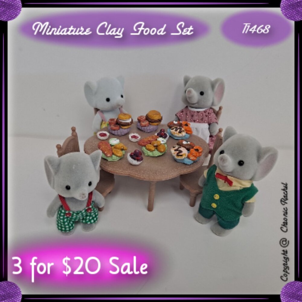 6-Piece Chicken Meals Glued-Together Set